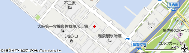 キユーピー株式会社　泉佐野工場周辺の地図