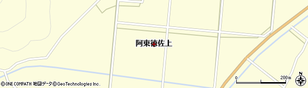 山口県山口市阿東徳佐上周辺の地図