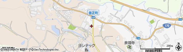 大阪府和泉市善正町483周辺の地図