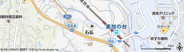 大阪府河内長野市石仏228周辺の地図
