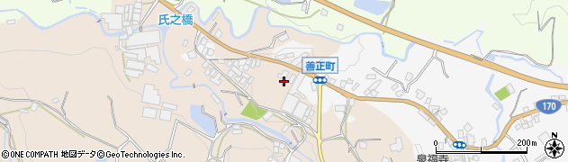 大阪府和泉市善正町502周辺の地図
