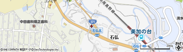 大阪府河内長野市石仏284周辺の地図