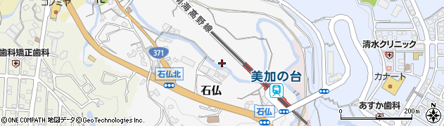 大阪府河内長野市石仏132周辺の地図