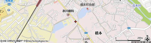 大阪府貝塚市橋本532周辺の地図
