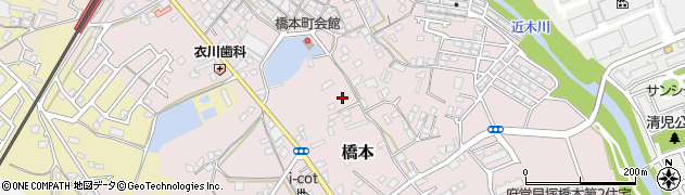 大阪府貝塚市橋本342周辺の地図