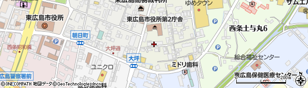 リバース東広島店周辺の地図
