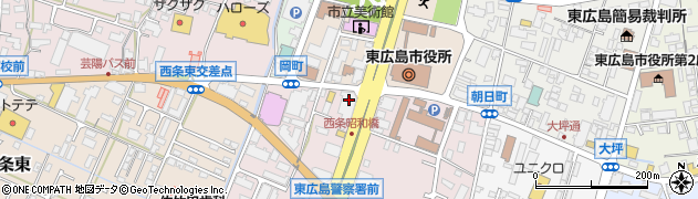 株式会社広島銀行　ひろぎん西条住宅ローンセンター周辺の地図