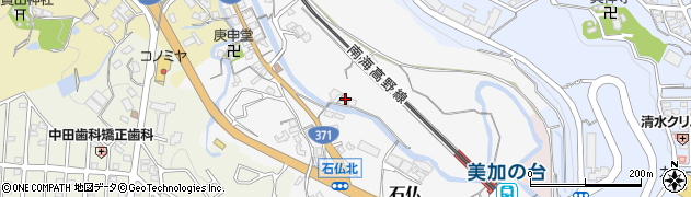 大阪府河内長野市石仏107周辺の地図