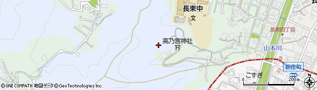 広島県広島市安佐南区長束町周辺の地図