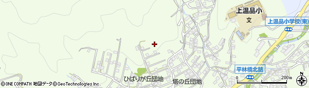 広島県広島市東区温品町周辺の地図