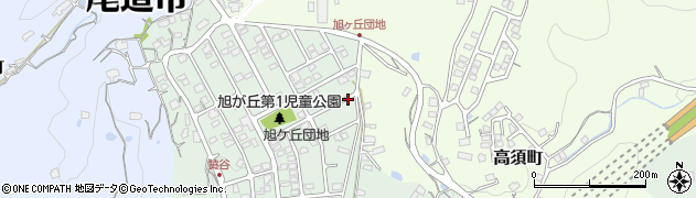 広島県尾道市久保町周辺の地図