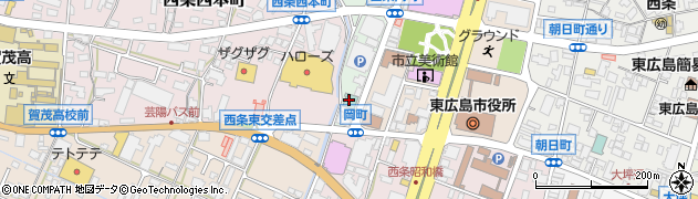 東広島シティホテル周辺の地図