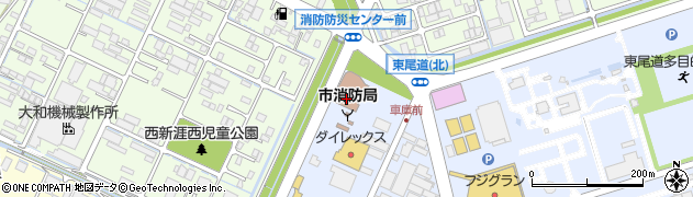 尾道市消防局尾道消防署周辺の地図