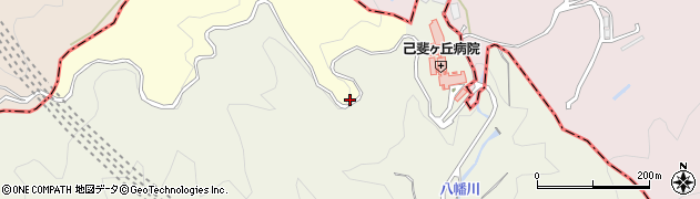 広島県広島市西区己斐町周辺の地図