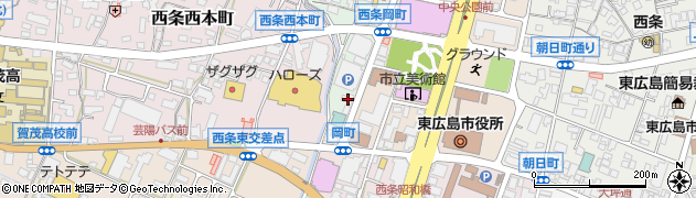 もみじ銀行西条支店周辺の地図