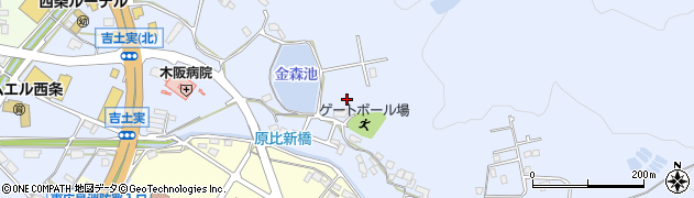 広島県東広島市西条町土与丸周辺の地図