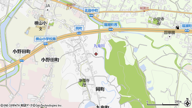 〒594-1128 大阪府和泉市岡町の地図