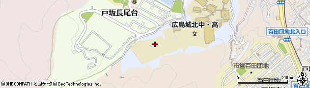 広島県広島市東区戸坂城山町周辺の地図