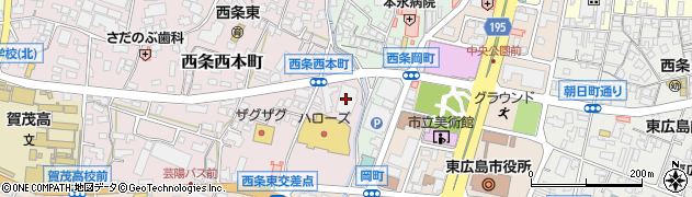 東広島公証役場周辺の地図