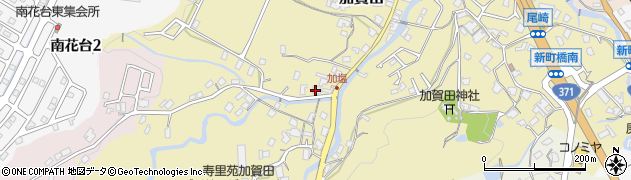 加賀田米穀店周辺の地図