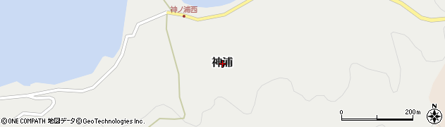 香川県小豆郡小豆島町神浦周辺の地図