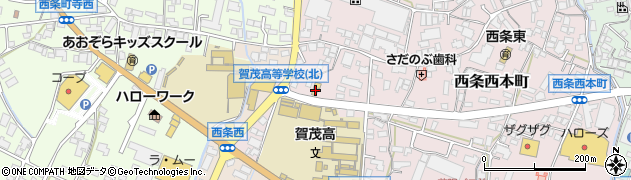 コメダ珈琲店 東広島西条店周辺の地図