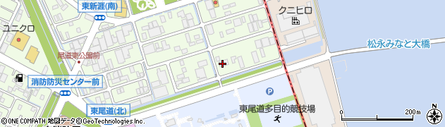 カラオケＣＬＵＢＤＡＭ　尾道店周辺の地図