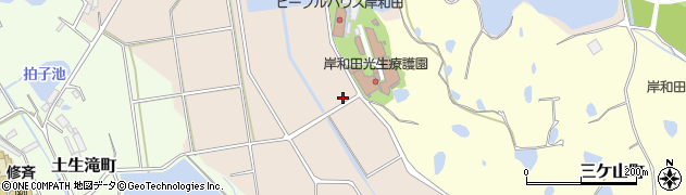 大阪府岸和田市尾生町4018周辺の地図