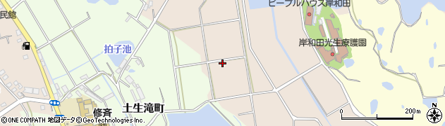 大阪府岸和田市尾生町1787周辺の地図