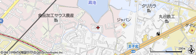 大阪府貝塚市澤23周辺の地図