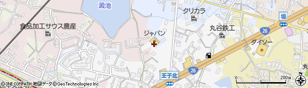 大阪府貝塚市窪田93周辺の地図