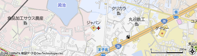 大阪府貝塚市窪田1321周辺の地図