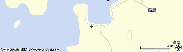 岡山県笠岡市高島5203周辺の地図