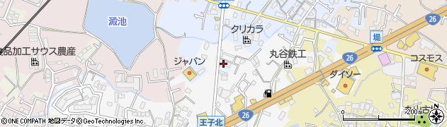 大阪府貝塚市窪田65周辺の地図