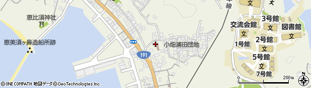 中国地方整備局　山口河川国道事務所・萩分室周辺の地図