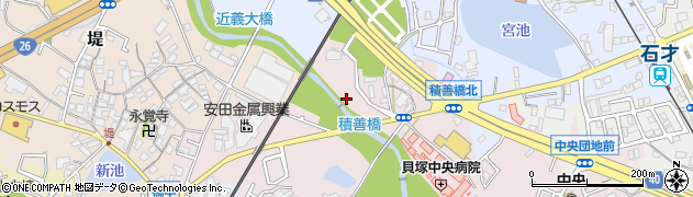 大阪府貝塚市橋本950周辺の地図