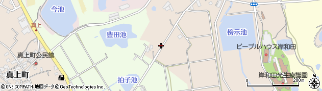 大阪府岸和田市尾生町1727周辺の地図