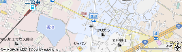 ヤマザキＹショップ貝塚杉岡酒店周辺の地図