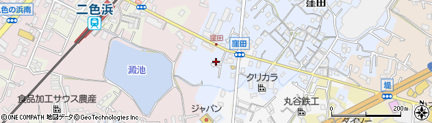 大阪府貝塚市窪田128周辺の地図