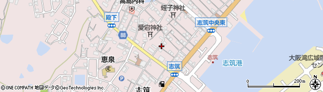 佐伯石材店周辺の地図