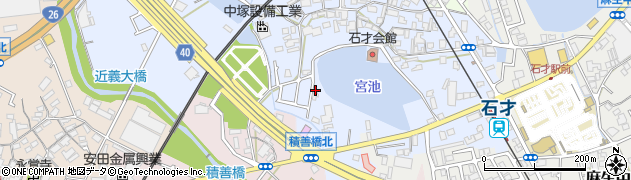 大阪府貝塚市石才379周辺の地図