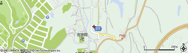大阪府河内長野市天野町周辺の地図