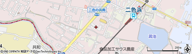 大阪府貝塚市澤586周辺の地図