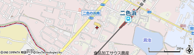大阪府貝塚市澤587周辺の地図