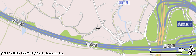 広島県東広島市高屋町郷1005周辺の地図