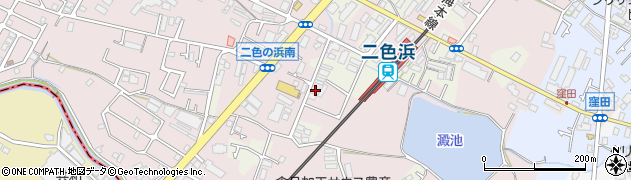 大阪府貝塚市澤592周辺の地図