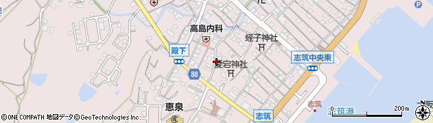 兵庫県淡路市志筑3135周辺の地図