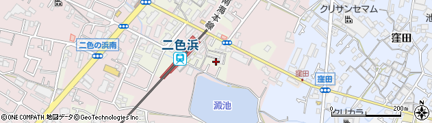 大阪府貝塚市浦田93周辺の地図