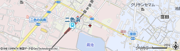 大阪府貝塚市浦田104周辺の地図