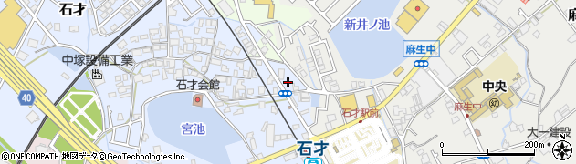 大阪府貝塚市石才485周辺の地図
